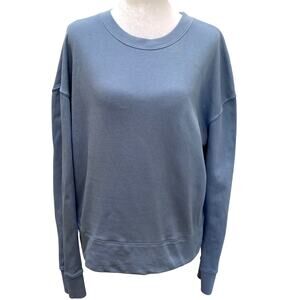 Perfect White Tee Tyler Sweatshirt Ring Spun Cotton Carolina Blue Size Small